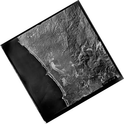 Fotografía aérea histórica de Nosara, 8 de 24