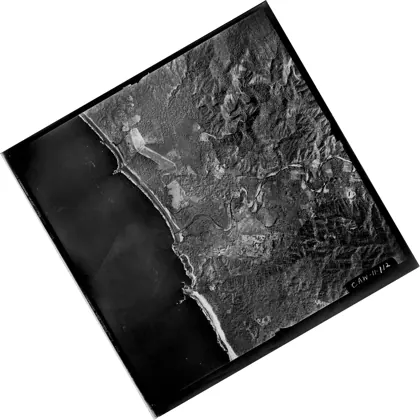 Fotografía aérea histórica de Nosara, 10 de 24