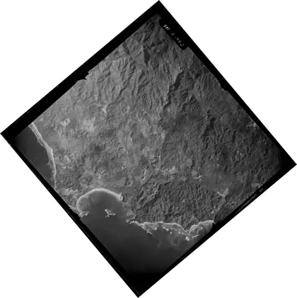 Fotografía aérea histórica de Nosara, 22 de 24