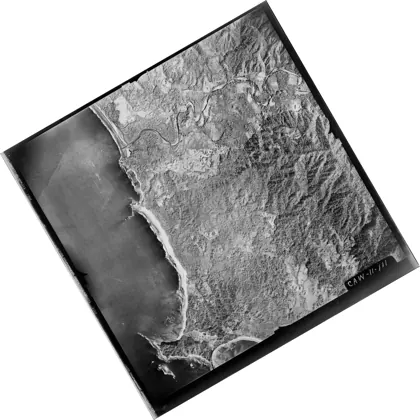 Fotografía aérea histórica de Nosara, 11 de 24